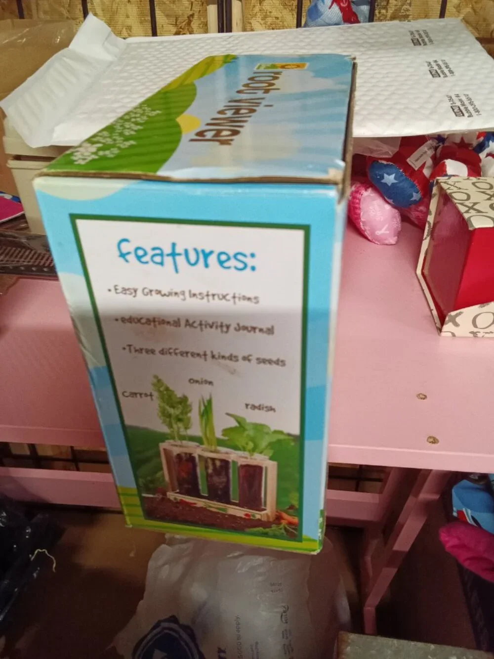 Our Garden Root Viewer Kit with Seeds and Wooden Holder